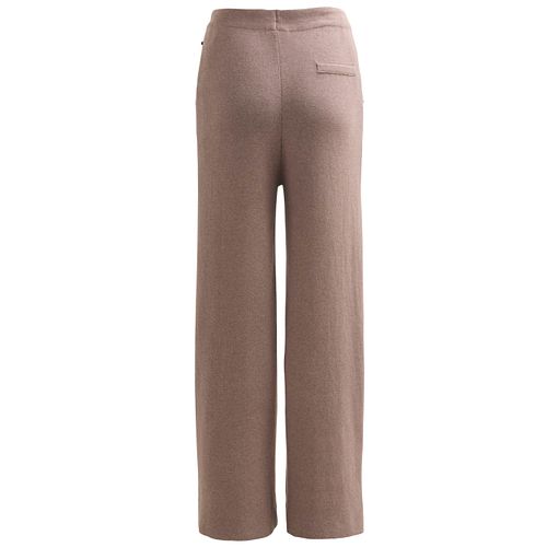 Damen Strickhose braun