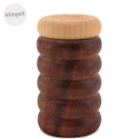 Vorschaubild Glöckchen-Shaker Holz Musikinstrument dunkel