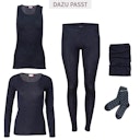 Vorschaubild Damen Wolle Seide Leggings