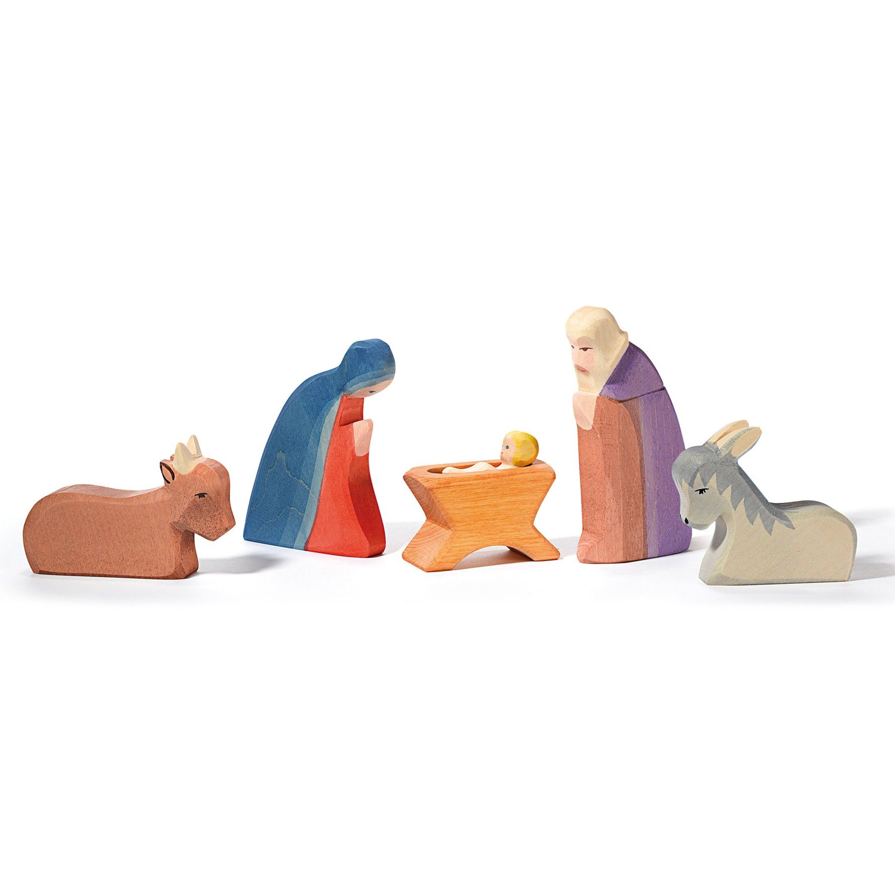 Ostheimer Heilige Familie - Krippenfiguren 5-teilig