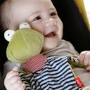 Vorschaubild Bio Schmusetuch Frosch Sigikid