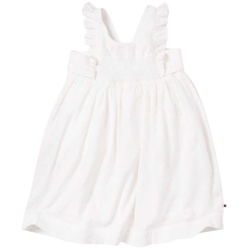 Elegantes Baby Kleid ärmellos weiß