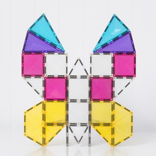 Connetix Magnetbausteine Einhorn Glitzerset 56 Teile