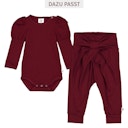 Vorschaubild Edle Krabbelhose Schleife