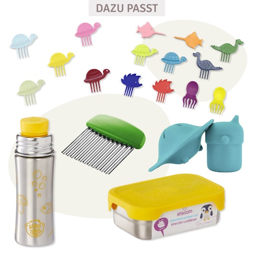 Totally Turtley 5er Set Piekser für Snacks