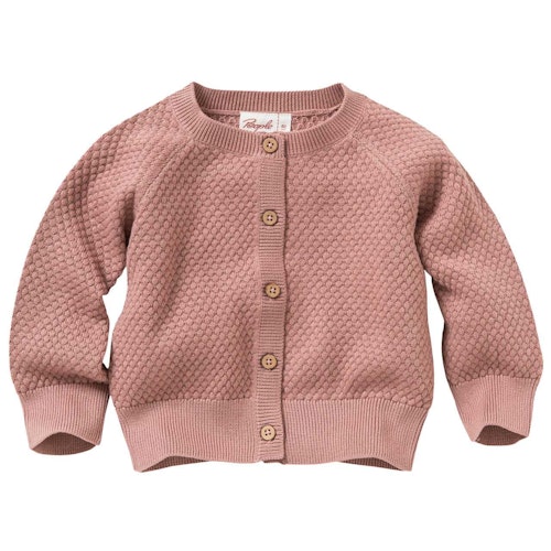 Strukturierte Strickjacke dehnbar