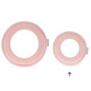Vorschaubild Kleiner super weicher Wurfring LOOP Frisbee rosa