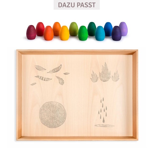Mandala Rainbow Eggs mit 36 Eiern