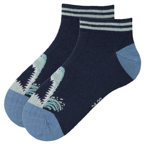 Doppelpack Sneakersocken Hai