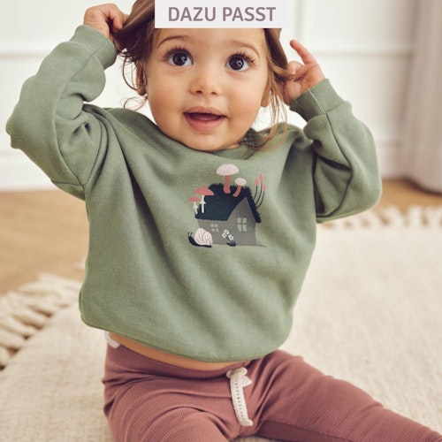 Cooles Baby Sweatshirt Häuschen