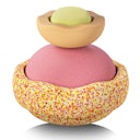 Vorschaubild Stapelstein® Inside 4er Set warm Rainbow pastel classic