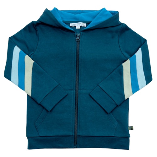 Sweatjacke Zipper Streifen