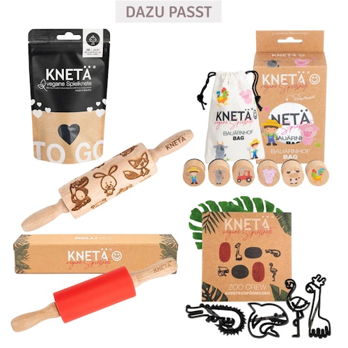 Schwarze Knete ab 1 Jahr, 100g Beutel