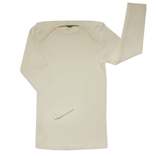 Atmungsaktives Wolle Seide Shirt