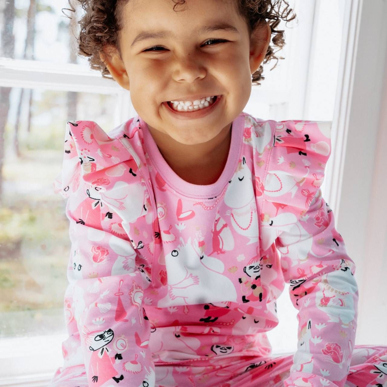 Langarmshirt Moomin Interlock/Jersey Motiv