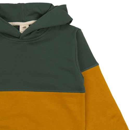 Zweifarbiger Hoodie Sweat