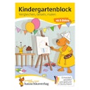 Vorschaubild Kindergarten Mal- und Rätselblock 3 Jahre