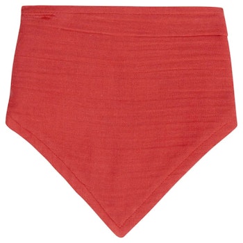 Weiches Musselin Dreiecktuch helles rot