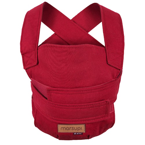 Fürs Geschwisterkind - marsupi mini Trage rot