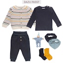 Vorschaubild Gerippte Babysocken Doppelpack