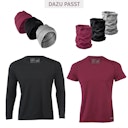 Vorschaubild Herren Wolle Seide Langarmshirt Regular Fit