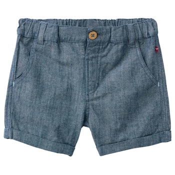 Leichte Shorts jeansblau melange