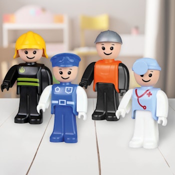 Spielfiguren blau Set ab 12 Monaten