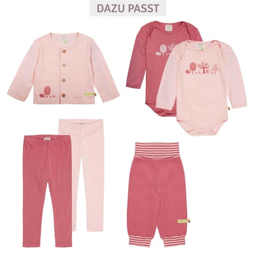 Body langarm Ripp mit Print