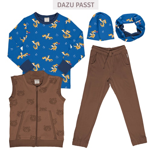 Weiches Langarmshirt mit Alloverprint 