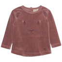 Vorschaubild Velour Pullover Tiermotiv