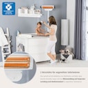 Vorschaubild 2in1 Wickeltisch - Heizstrahler - Stand- od. Wandmontage
