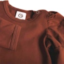 Vorschaubild Langarmbody Puffärmel Blumenprint