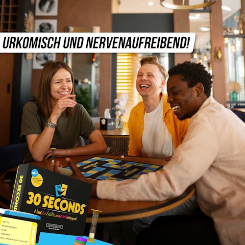30 Seconds® - Das rasante Wissens- und Ratespiel auf Zeit ab 12 Jahren