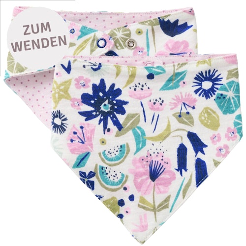 Wende Dreiecktuch tropische Blüten