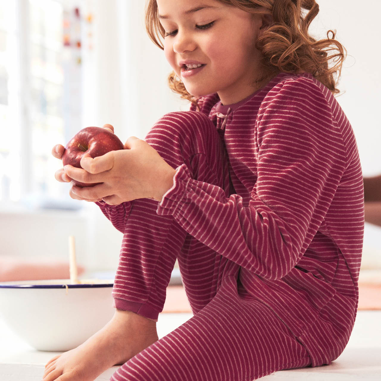 Kuschelig weicher Schlafanzug Nicki