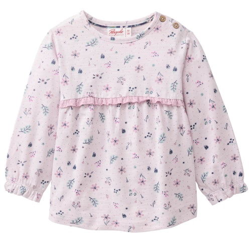 Süßes Langarmshirt Frühlingsprint