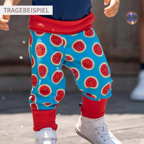 Mitwachsende Freizeithose Bündchen Faultier
