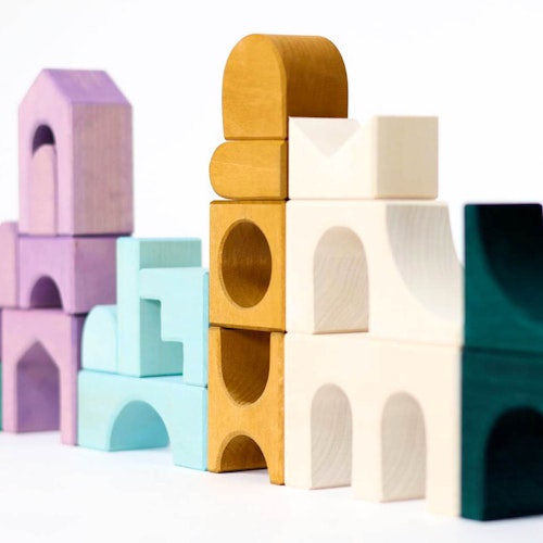 Kleiner Baukasten Floors 26 Elemente im Rahmen