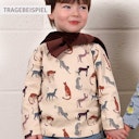 Vorschaubild Edles Langarmshirt Winterblumen
