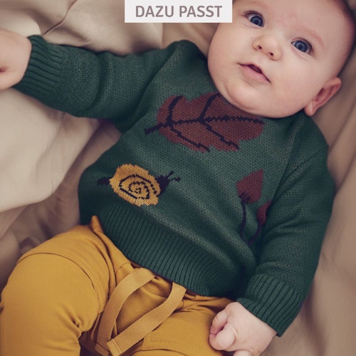 Herbstlicher Strickpullover