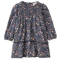 Kleid People Wear Organic langarm Motiv