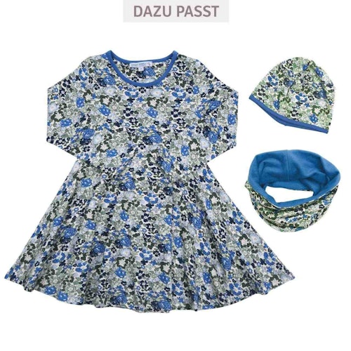 Flatterkleid langarm Pferde