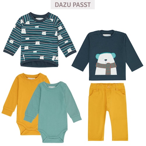 Baby Outdoor Übergangshose gefüttert Twill