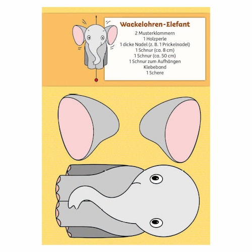 Lass uns basteln – Bastelbuch Wilde Tiere