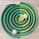 Vorschaubild Regenbogen gross Grimms waldgrün 12 teilig 35,5 cm