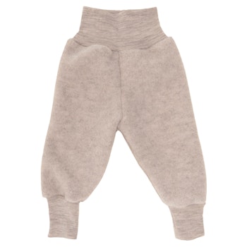 Woll Fleece Hose Softbund sand-melange
