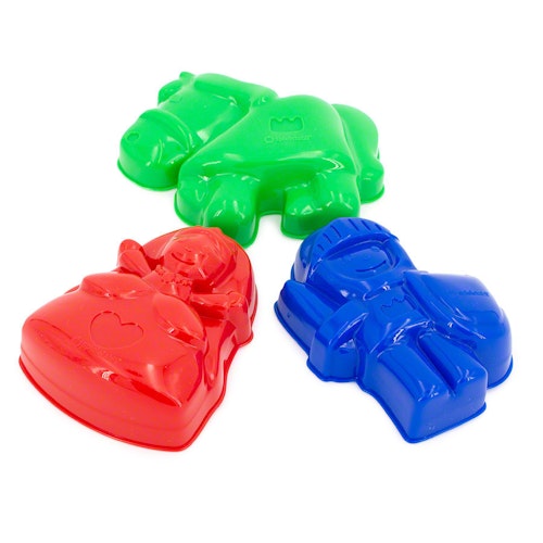 Sandformen buntes Set Prinzessin