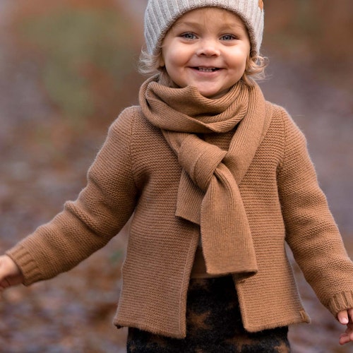 Strickjacke Alpaka-Schurwoll Mix