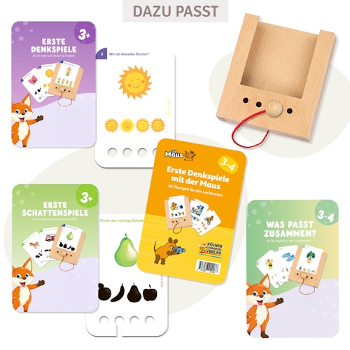 Was passt zusammen? Kartensatz 3-4 Jahre (ohne Lochkasten)