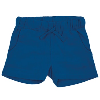 Kurze Musselin Shorts flieder